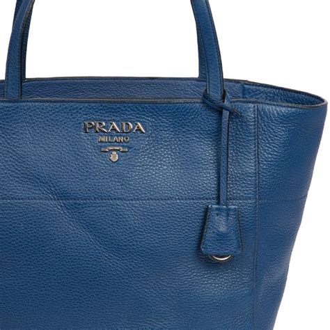 prada vitello phenix tote navy blue|PRADA Vitello Phenix Tote Baltico 989626 .